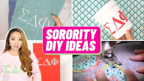 5 Crafty Sorority DIY Ideas 🎀 Perfect for Big / Little Gifts
