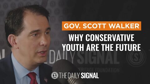 Gov. Scott Walker: Why Conservative Youth are the Future