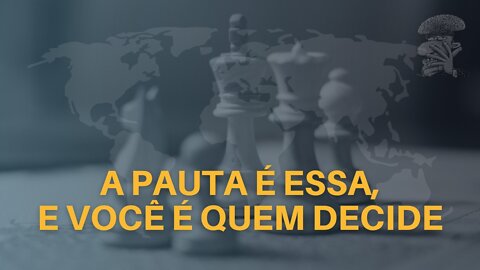 A pauta é essa, e você é quem decide