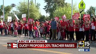Arizona teachers to receive salary raises from Governor Ducey's proposal