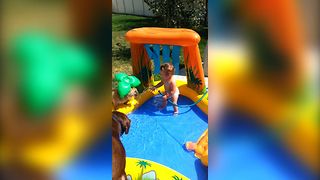 Baby's Adorable Pool Party
