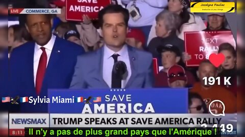 🇺🇸🦅🇫🇷 Matt Gaetz, Trump, ordinateur Hunter Biden…