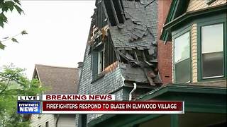 Firefighters respond to blaze in Elmwood Village