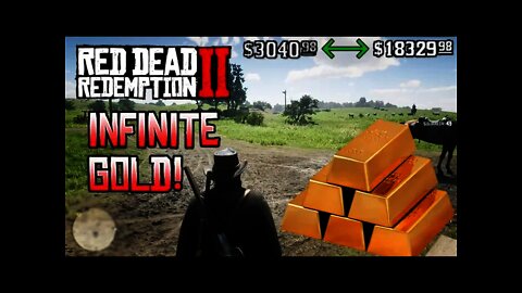 Red Dead Redemption 2 - INFINITE Gold/Money Glitch! (How To Get $15,000 in MINUTES!)