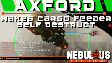 Unhinged Axford Makes Cargo Feeder Self Destruct