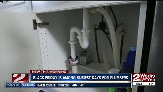 Black Friday is among busiest days for plumbers