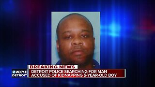 Detroit police search for suspect who kidnapped 5-year-old boy overnight