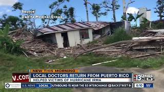 Local doctors home for Thanksgiving after helping in Puerto Rico