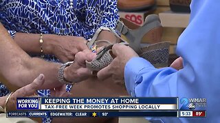 Tax-free week promotes shopping locally