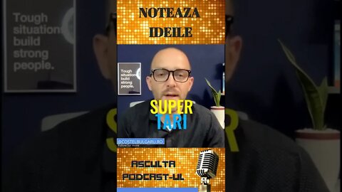 Tu iti notezi ideile? #idei #informatii #dezvoltarepersonala #baiamare #viata #costelbulgaru