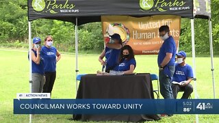 Councilman works toward unity