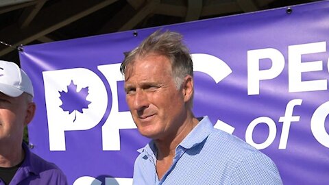 Free speech and cancel culture - Maxime Bernier speaks out at PPC Freedom rally in Thornhill