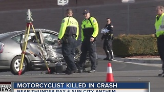 Motorcyclist killed in Henderson crash