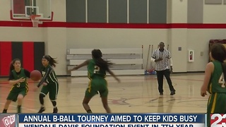 Annual basketball tournament aimed to keep kids busy