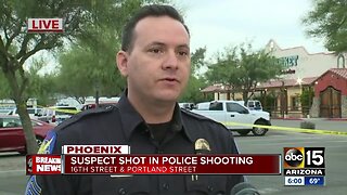 Phoenix police brief public on officer-involved shooting