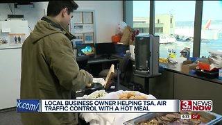 Local business owner helps out TSA, air traffic control during government shutdown