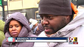 Marchers honor Martin Luther King Jr. Day