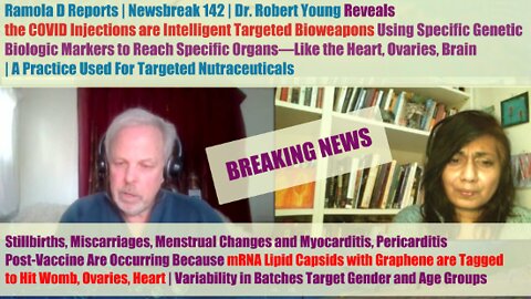 Newsbreak 142 | BREAKING: Dr. Young Reveals COVID Vaccines are Intelligent Targeting Bioweapons
