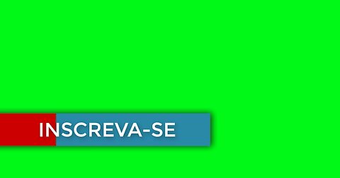 CARD INSCREVA-SE GREEN SCREEN - CHROMA KEY 004