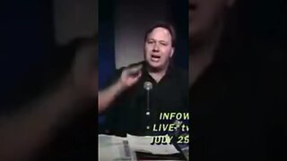 Alex Jones predicts terror attack in July, 2001.