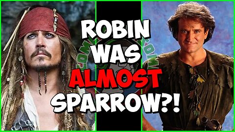 LEGEND Robin Williams WAS almost cast as Jack Sparrow?!