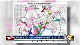 City council votes in favor of 15 new TIF districts