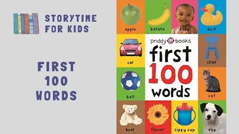 First 100 Words by Priddy Books • Vocabulary • Read Along @Storytime for Kids