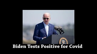 President Joe Biden has tested positive for Covid.