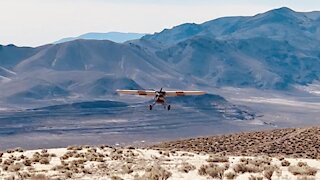 Cessna 140 off airport landing