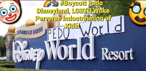 🌈🐀 #Boycott Pedo Disneyland, LGBTQ Woke Perverse Indoctrination of Kids!