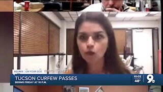 Tucson City Council votes to implement mandatory 10 p.m. curfew