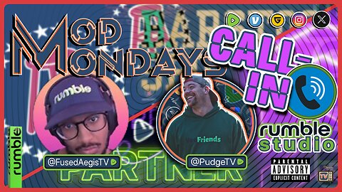 Mod Mondays CALL-IN Ep 002 | Barstool Joins Rumble | Small Creator Partnerships Round 2