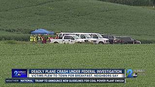 Two victims that were killed in the Westminster small plane crash are identified