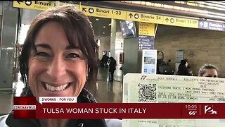 Tulsa Woman Stuck in Italy