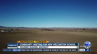 Community meeting for new Wellington School
