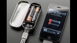 How to make a Portable USB cell-phone charger