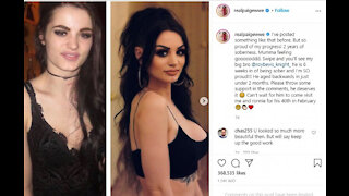 Paige 'so proud' to reach two years of sobriety