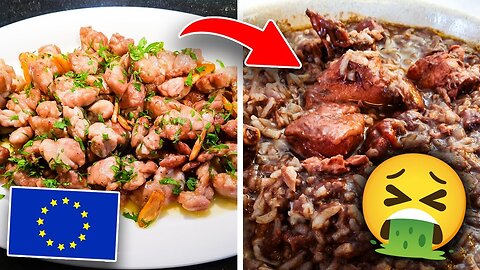 The Most DISGUSTING Foods in Europe (and they love it...)