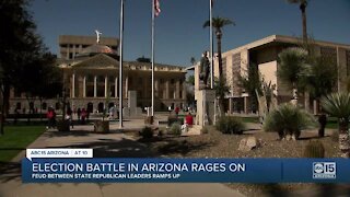 Feud between Arizona Republican leaders ramps up