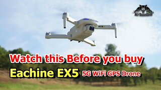 DJI mavic mini Clone Eachine EX5 5G WiFi 4K Camera GPS Drone