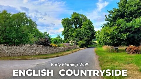 English Countryside Early Morning Walk
