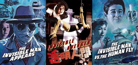 Japanese INVISIBLE MAN TRILOGY 3 Classic Films based on HG Wells’ Story (All 3 Complete Films on this Channel)