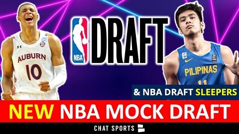 NEW NBA Mock Draft: Jabari Smith #1, Chet Holmgren #2? + NBA Draft SLEEPERS