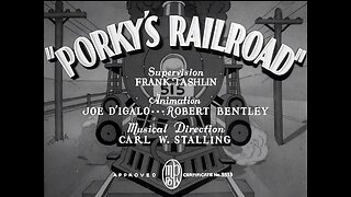 Porky's Railroad - The 1937 Looney Tunes Classic Animated Short Starring Porky Pig