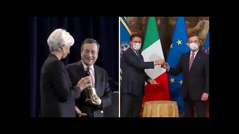 MARIO DRAGHI E LE SUE CAMPANE:il confronto del passaggio di consegne con Lagarde e Conte ecco quello fra Mario Draghi e Christine Lagarde alla BCE l'1 novembre 2019 e quello con Giuseppe Conte il 13 febbraio 2021 DOCUMENTARIO