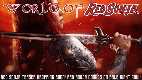 Red Sonja Teaser Debuting At SDCC! Comic Bundle Sale!
