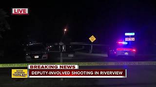 HCSO on scene of deputy-involved shooting in Riverview