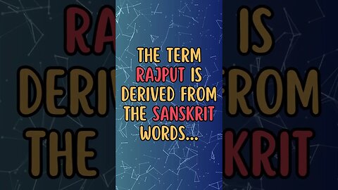 👑Interesting Facts! 👀 #shorts #shortsfact #facts #generalfact #interestingfacts #rajput #sanskrit