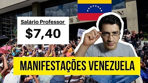 Manifestações Venezuela - Funcionários públicos