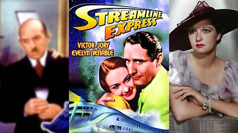 STREAMLINE EXPRESS (1935) Victor Jory, Evelyn Venable, Esther Ralston | Comedy, Drama, Mystery | B&W